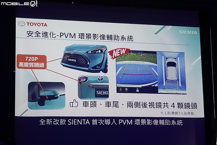 【採訪】Toyota小改款Sienta 64.9萬元~89.9萬元正式上市,頂規車型新增環景及PKSB防碰撞輔助系統!