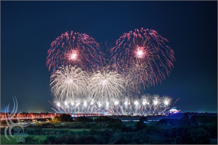 西螺太平媽祖文化祭．西螺大橋煙火