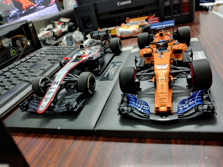 [開箱]MINICHAMPS 1/18 McLaren MCL33 F.ALONSO L.E. 518 pcs.