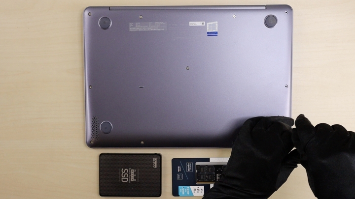 升級筆電記憶體和固態硬碟 ASUS S410UA+KLEVV RAM、SSD