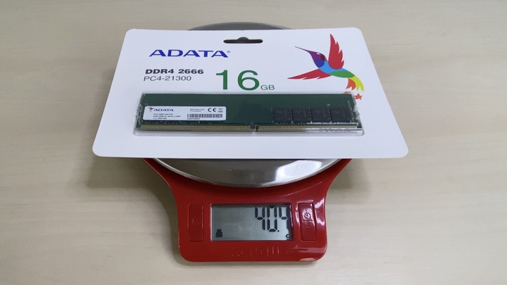 開箱 DDR4 記憶體 ADATA 2666MHz 16GB