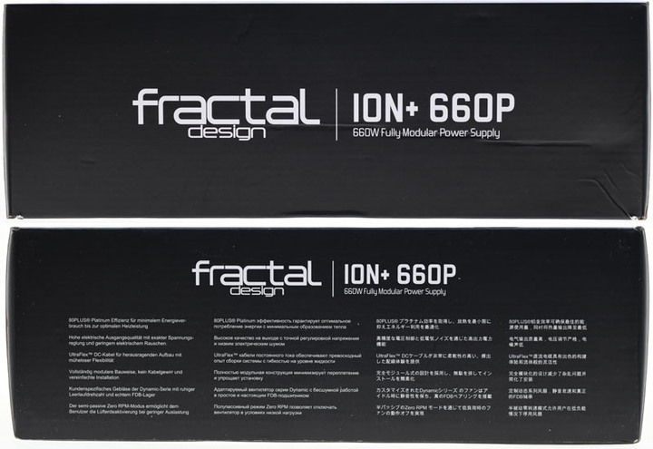 Fractal Design ION+ 660P全模組化白金電源開箱