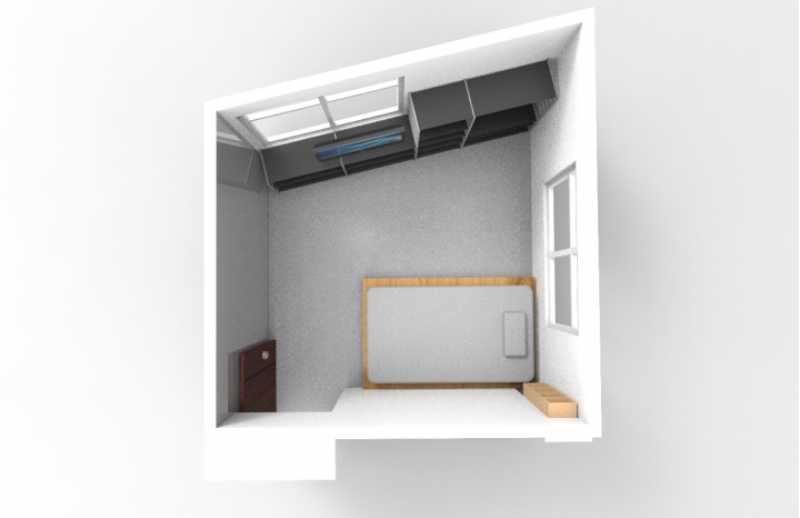 《開箱》省錢 純手工DIY 大改造房間 無印風 (其實就是買無印SUS層架而已XD)