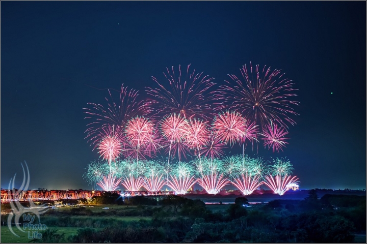 西螺太平媽祖文化祭．西螺大橋煙火