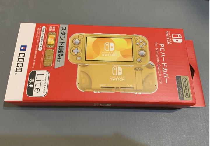 Switch Lite HORI PC 保護殼開箱