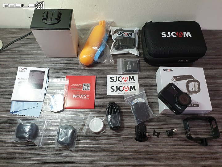 12/04最後更新 SJCAM SJ9 strike 二少爺 不專業 開箱 及與 GOPRO HERO 8 簡單比較 心得分享