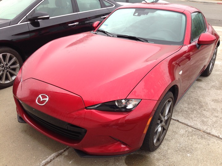 I own a 2017 GSF now but I just rented a 2018 MX-5 Miata