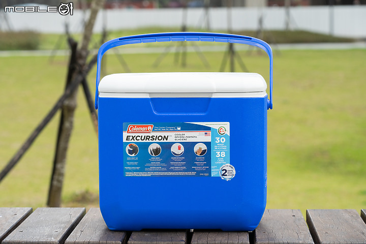 Coleman 30 QUART EXCURSION COOLER 硬式保冷箱簡單介紹