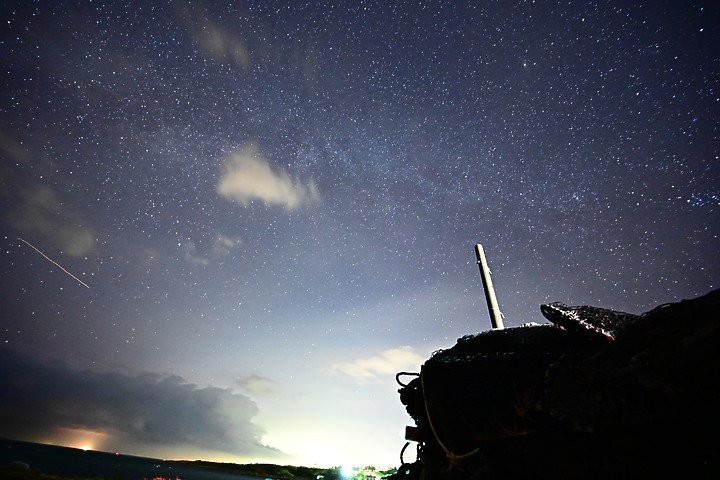 點我看大圖 5星連珠與銀河同框Z50+16-50mm和Z6+14-30mm車城銀河縮時影像,縮時影像startrails下載與操作說明。