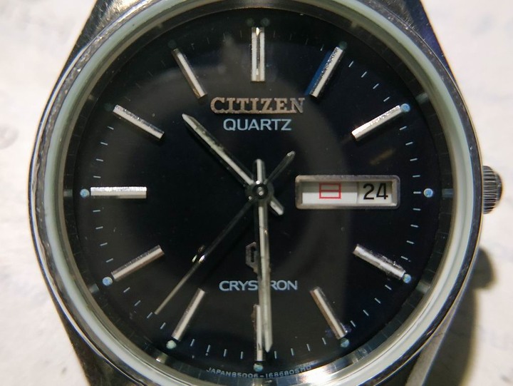 整修citizen 8851A舊錶