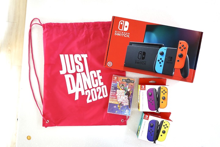 【交換禮物19】Ubisoft帶著Just Dance 2020和Switch主機+手把來參加啦!