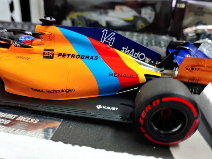 [開箱]MINICHAMPS 1/18 McLaren MCL33 F.ALONSO L.E. 518 pcs.