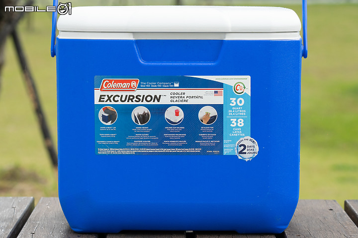 Coleman 30 QUART EXCURSION COOLER 硬式保冷箱簡單介紹