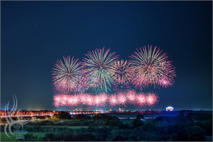 西螺太平媽祖文化祭．西螺大橋煙火