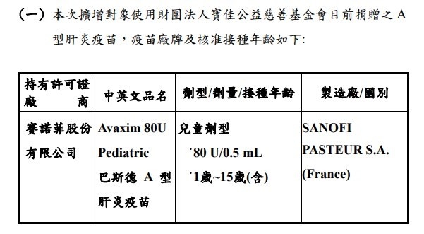A肝疫苗公費OR自費？
