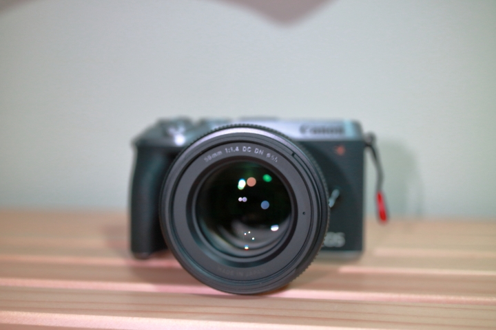 【開箱】 56mm F1.4 DC DN for EF-M