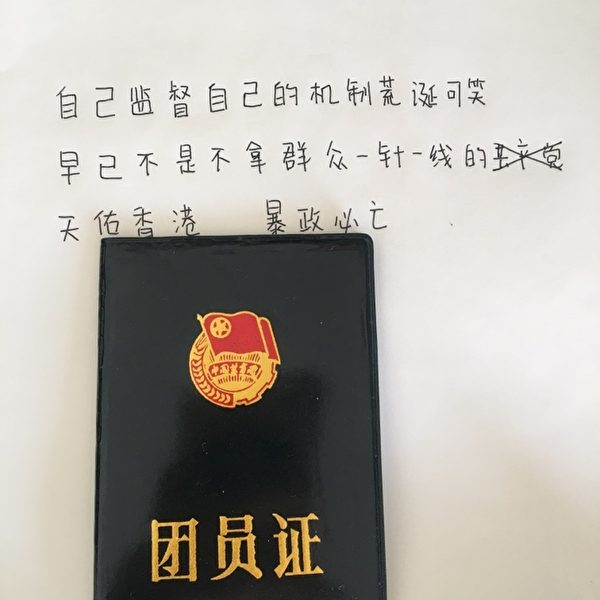 數百陸生上傳證件撐香港