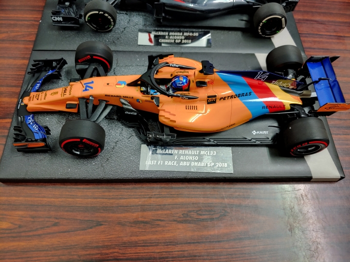 [開箱]MINICHAMPS 1/18 McLaren MCL33 F.ALONSO L.E. 518 pcs.