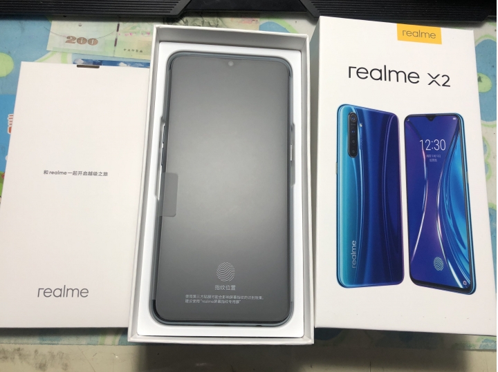realme x2 簡易開箱