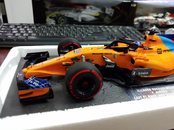 [開箱]MINICHAMPS 1/18 McLaren MCL33 F.ALONSO L.E. 518 pcs.