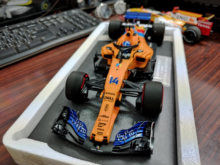 [開箱]MINICHAMPS 1/18 McLaren MCL33 F.ALONSO L.E. 518 pcs.