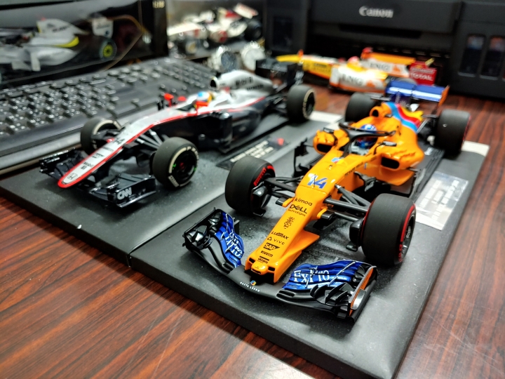 [開箱]MINICHAMPS 1/18 McLaren MCL33 F.ALONSO L.E. 518 pcs.