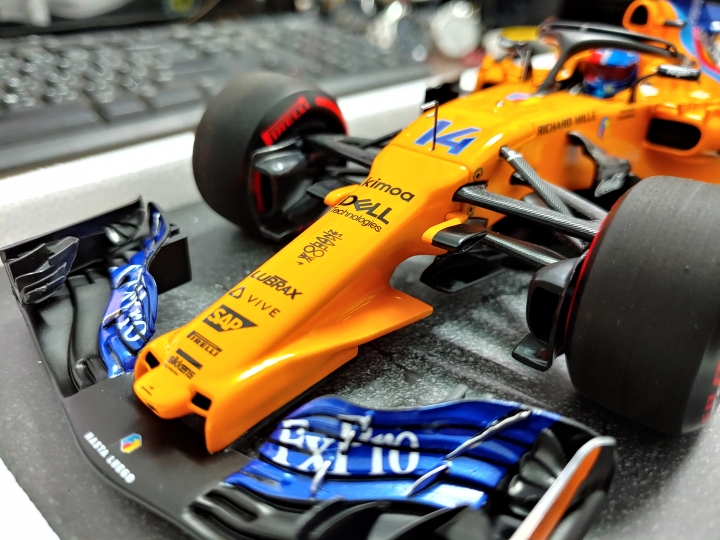 [開箱]MINICHAMPS 1/18 McLaren MCL33 F.ALONSO L.E. 518 pcs.