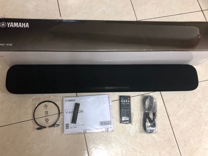 [心得] Yamaha聲霸新品YAS-109開箱
