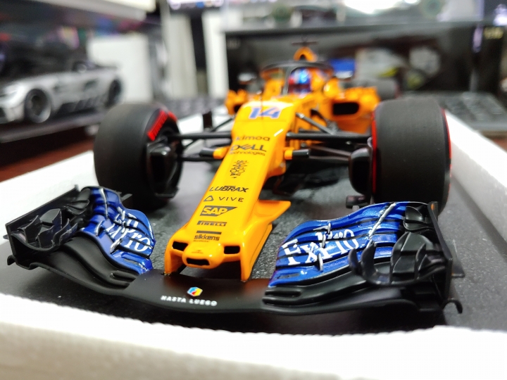 [開箱]MINICHAMPS 1/18 McLaren MCL33 F.ALONSO L.E. 518 pcs.