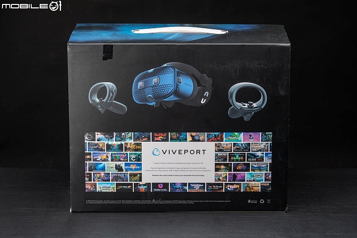 HTC Vive Cosmos 虛擬實境頭戴顯示器 兼顧自由度與擴充性的後起之秀