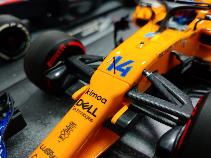[開箱]MINICHAMPS 1/18 McLaren MCL33 F.ALONSO L.E. 518 pcs.