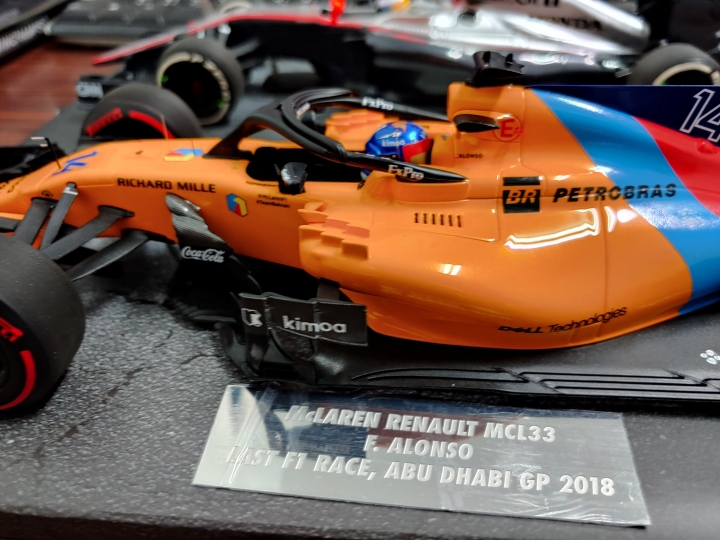 [開箱]MINICHAMPS 1/18 McLaren MCL33 F.ALONSO L.E. 518 pcs.