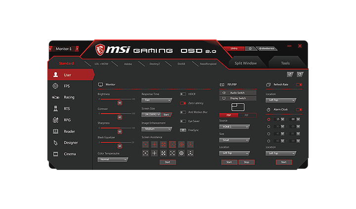 【小宅開箱】MSI Optix MAG271R 便宜的 165Hz 1ms 的電競螢幕 不專業開箱