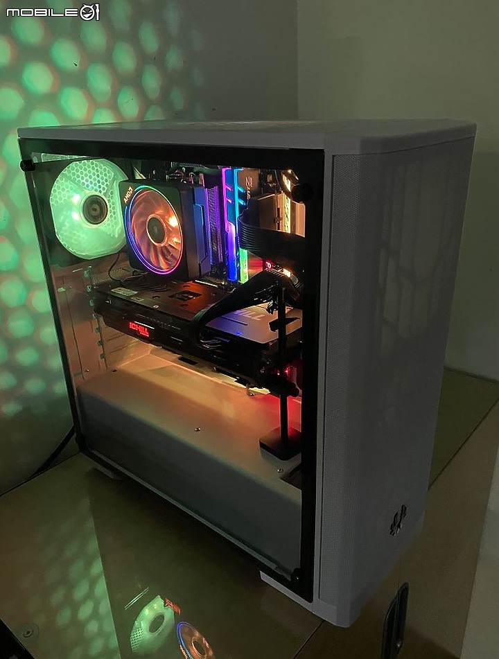 [開箱] 火鳥 BitFenix 美型白化系 Nova Mesh TG 風魅影