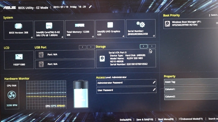 升級筆電記憶體和固態硬碟 ASUS S410UA+KLEVV RAM、SSD