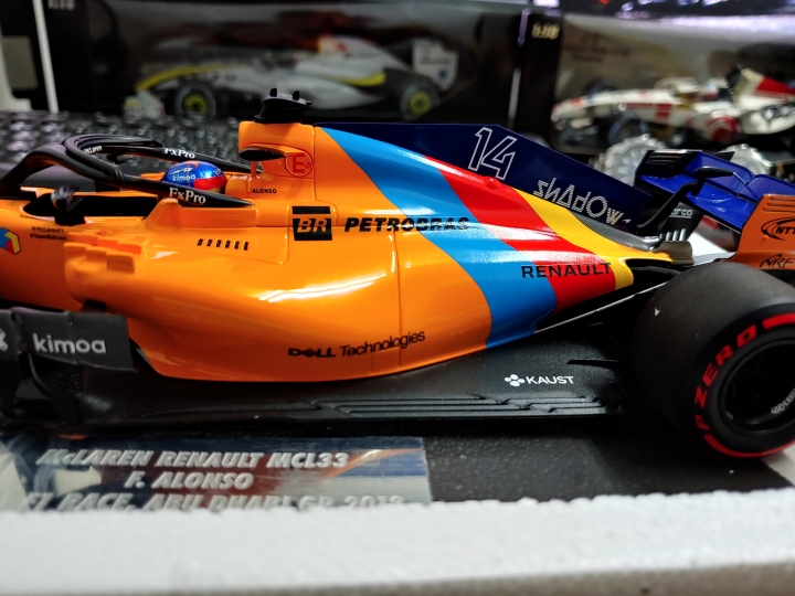 [開箱]MINICHAMPS 1/18 McLaren MCL33 F.ALONSO L.E. 518 pcs.