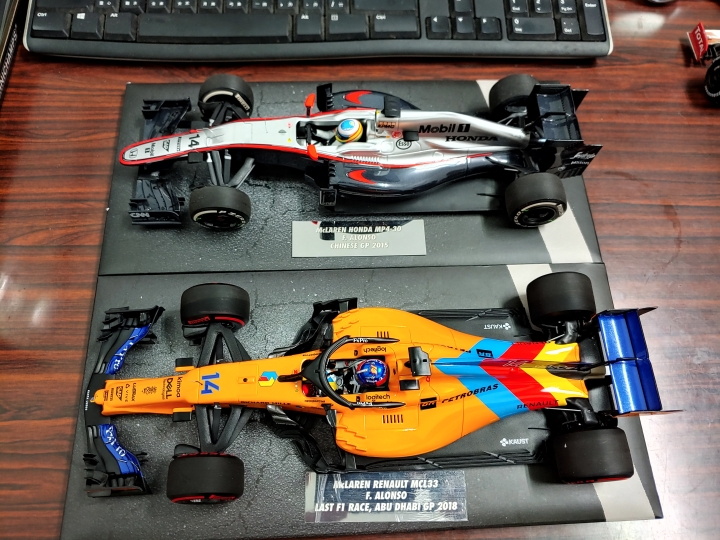 [開箱]MINICHAMPS 1/18 McLaren MCL33 F.ALONSO L.E. 518 pcs.