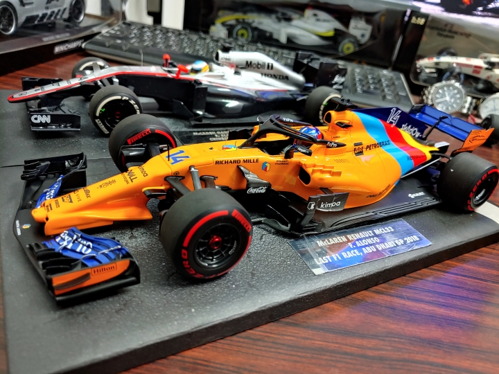 [開箱]MINICHAMPS 1/18 McLaren MCL33 F.ALONSO L.E. 518 pcs.