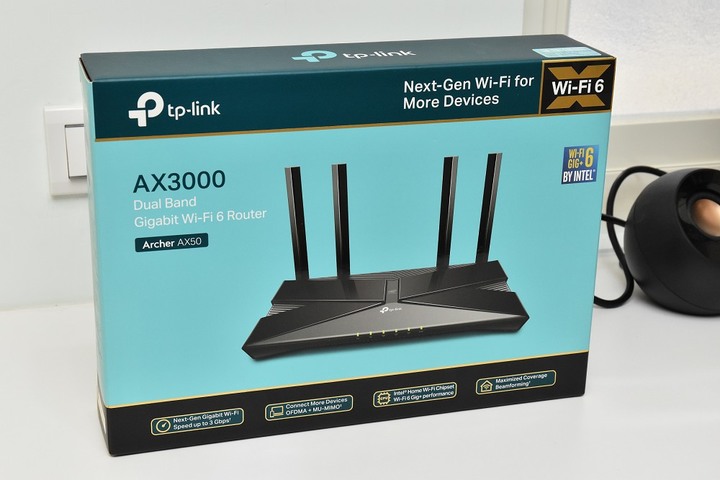 家裡佈建TP-Link Archer AX50 Wi-Fi 6無線路由器分享