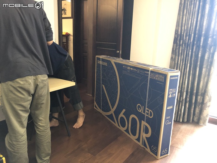 開箱文 Samsung QLED 入門好選擇  Q60r 65吋電視 分享