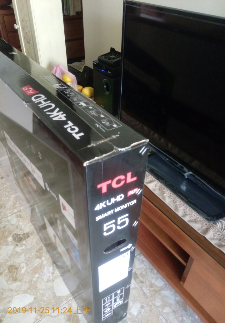 TCL 55 P8M 開箱