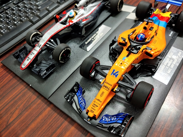 [開箱]MINICHAMPS 1/18 McLaren MCL33 F.ALONSO L.E. 518 pcs.