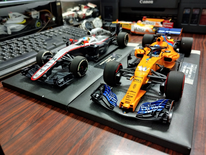 [開箱]MINICHAMPS 1/18 McLaren MCL33 F.ALONSO L.E. 518 pcs.