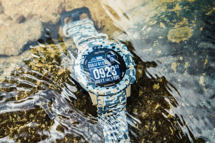 Garmin Instinct Tactical Edition軍事戰術版開箱實測 喚醒心中的硬漢魂!