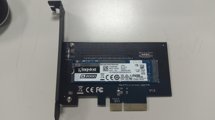 【試用】Kingston A2000 SSD 固態硬碟 1TB