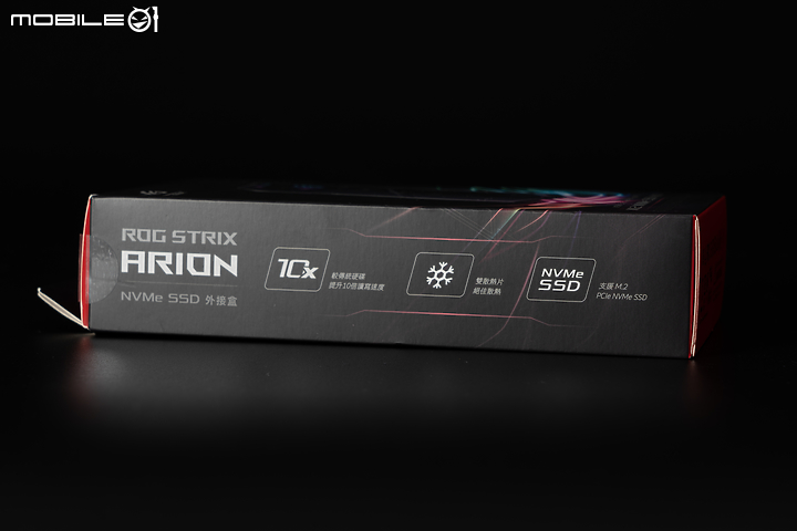 ROG Strix Arion SSD 固態硬碟外接盒 豈止於潮流！