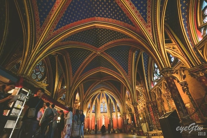 (遊記)法國|巴黎的珠寶盒|聖禮拜堂(La Sainte Chapelle)|美到令人讚嘆的彩繪玻璃花窗|自助旅行
