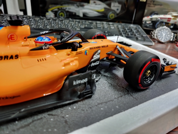 [開箱]MINICHAMPS 1/18 McLaren MCL33 F.ALONSO L.E. 518 pcs.
