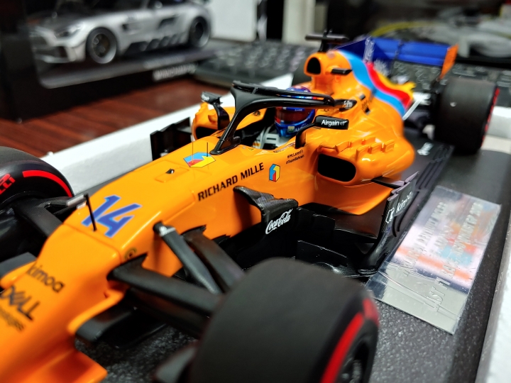 [開箱]MINICHAMPS 1/18 McLaren MCL33 F.ALONSO L.E. 518 pcs.