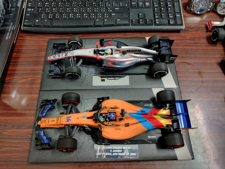 [開箱]MINICHAMPS 1/18 McLaren MCL33 F.ALONSO L.E. 518 pcs.